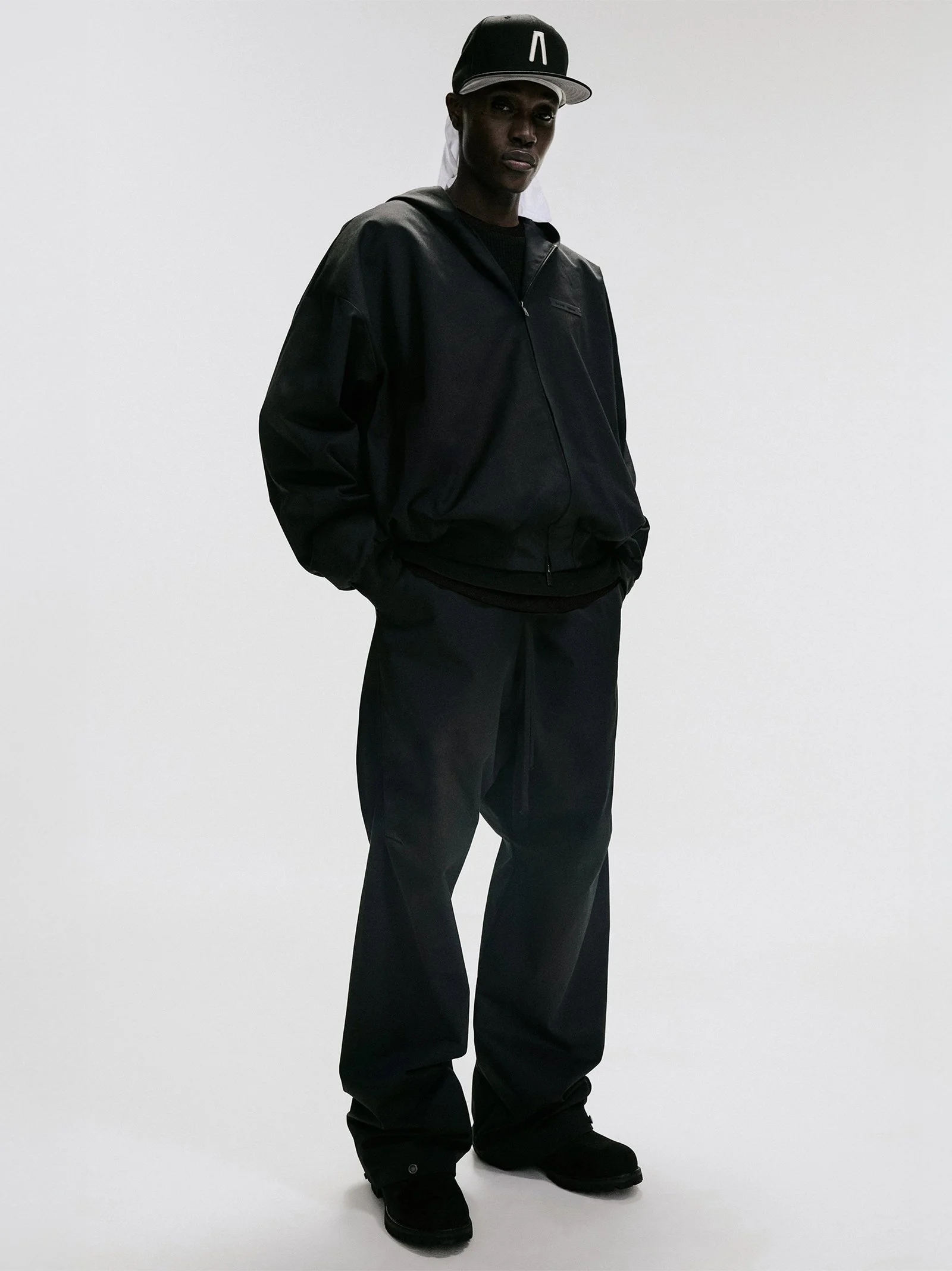 Twill Hooded Bomber