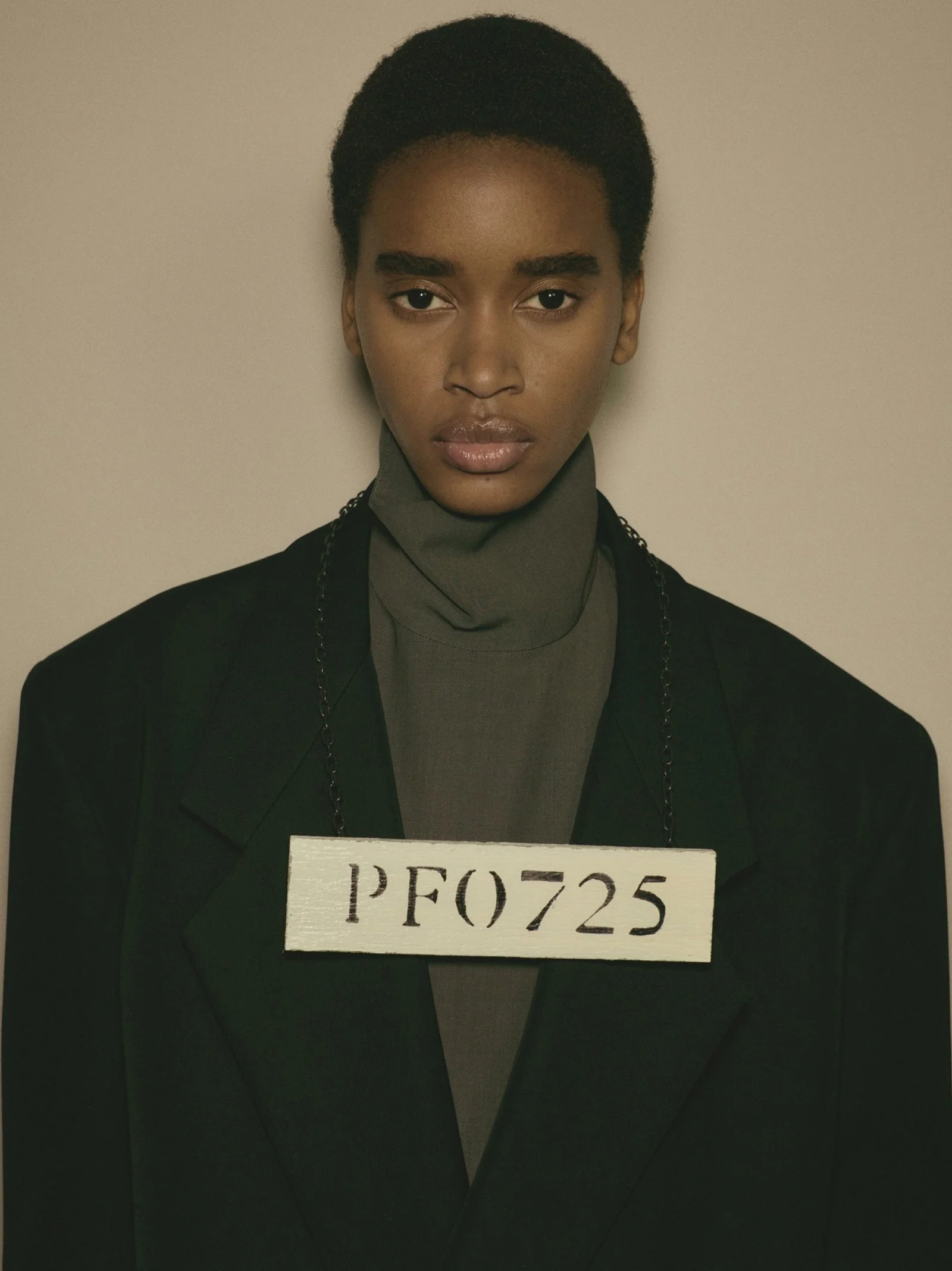 Cotton Wool Highneck Shirt