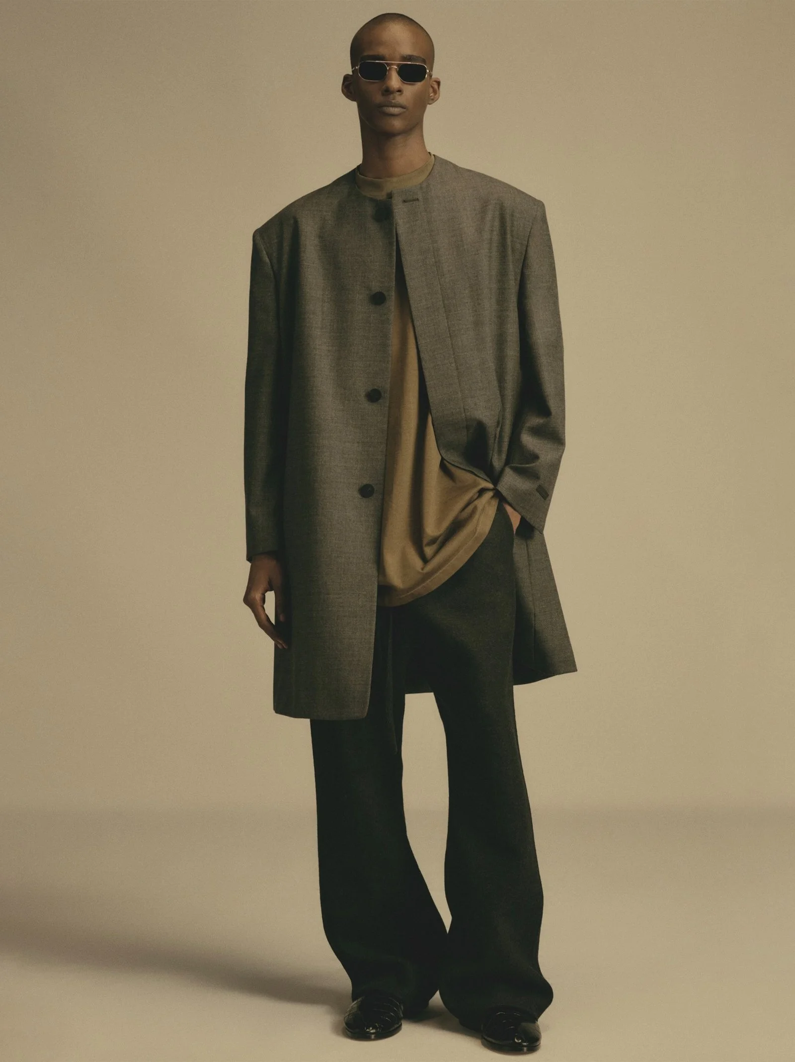 Wool Cashmere Drawstring 70’s Pant