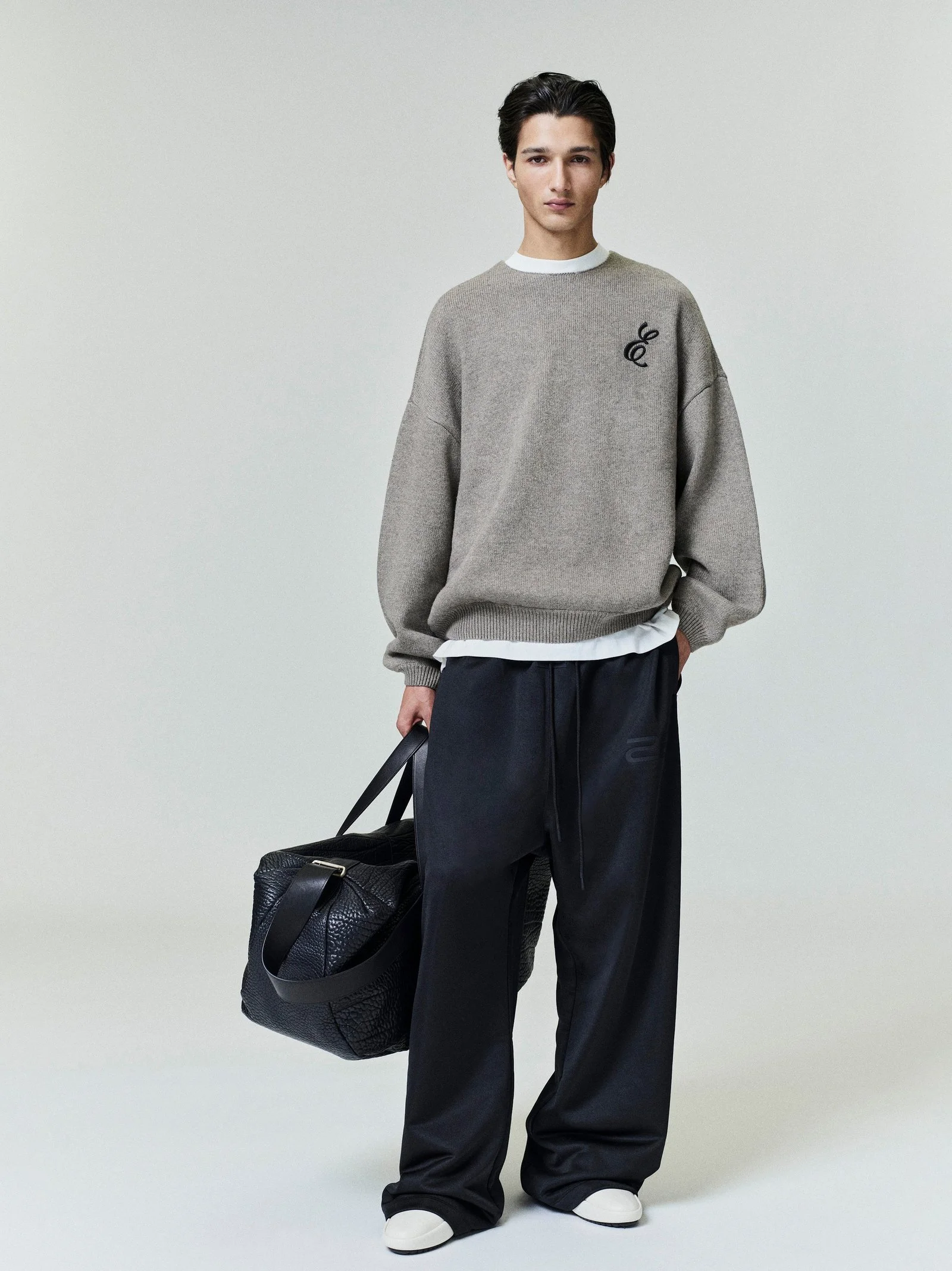 Satin Fleece Lounge Sweatpant