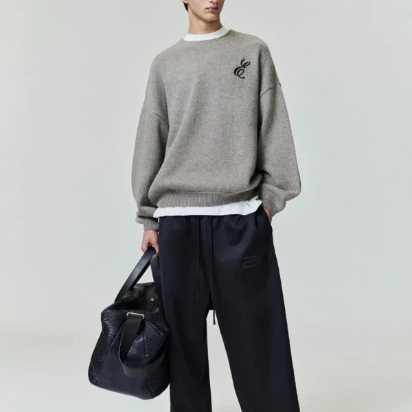 Satin Fleece Lounge Sweatpant