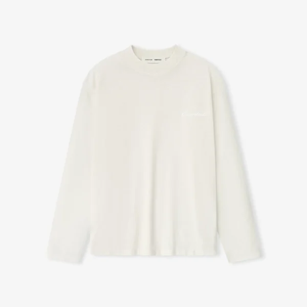Womens Embroidered Classic Long Sleeve Tee