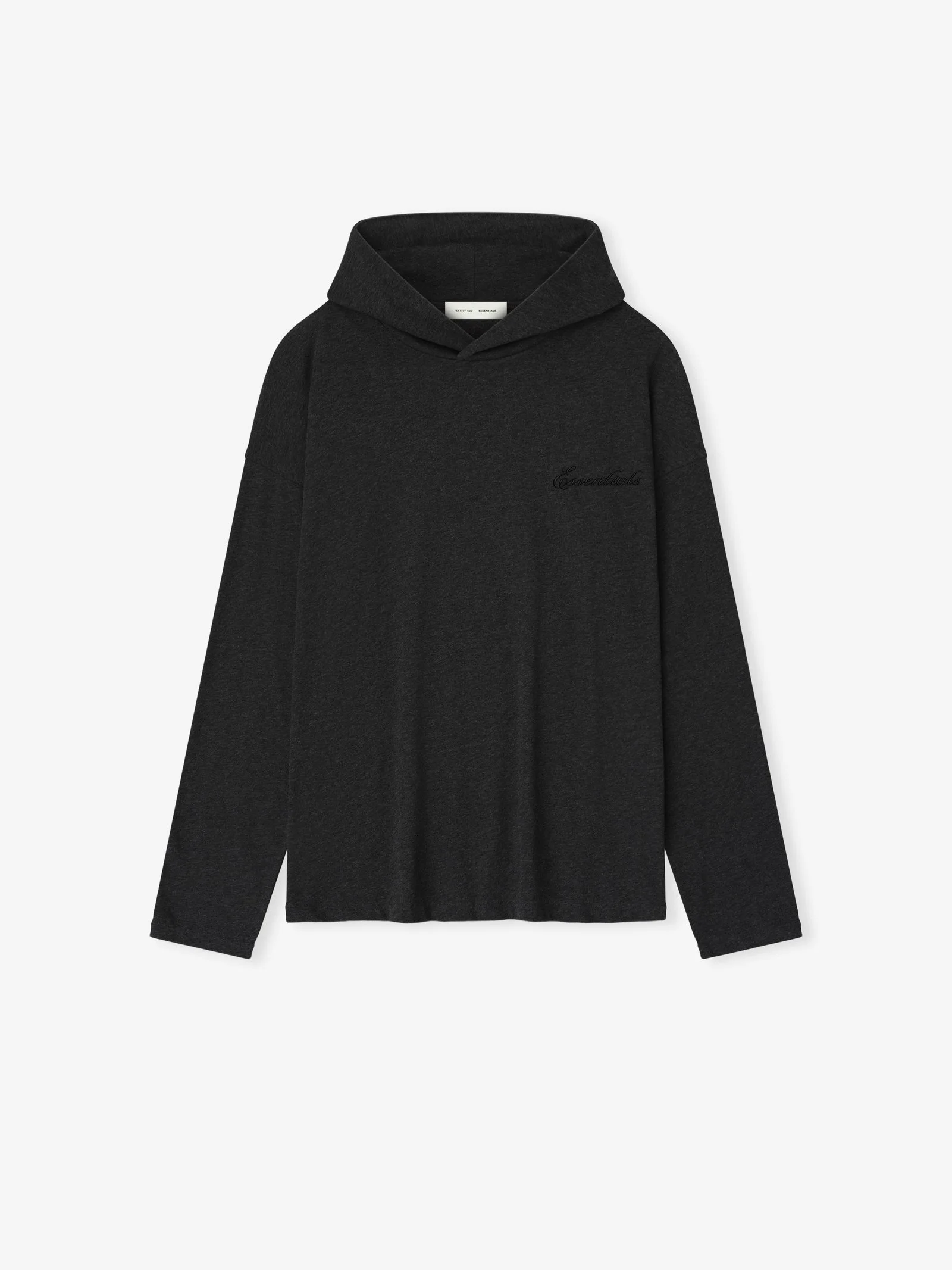Womens Embroidered Classic Hooded Long Sleeve