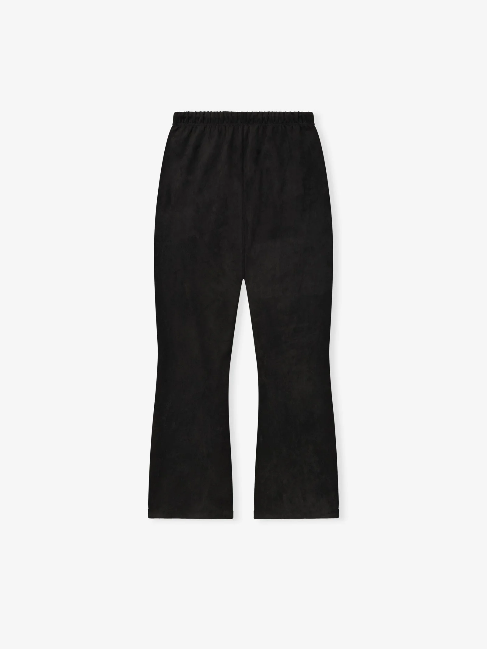 Womens Suede Fleece Flare Sweatpant
