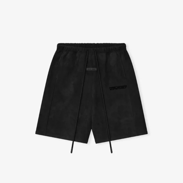 Suede Fleece Relaxed Short