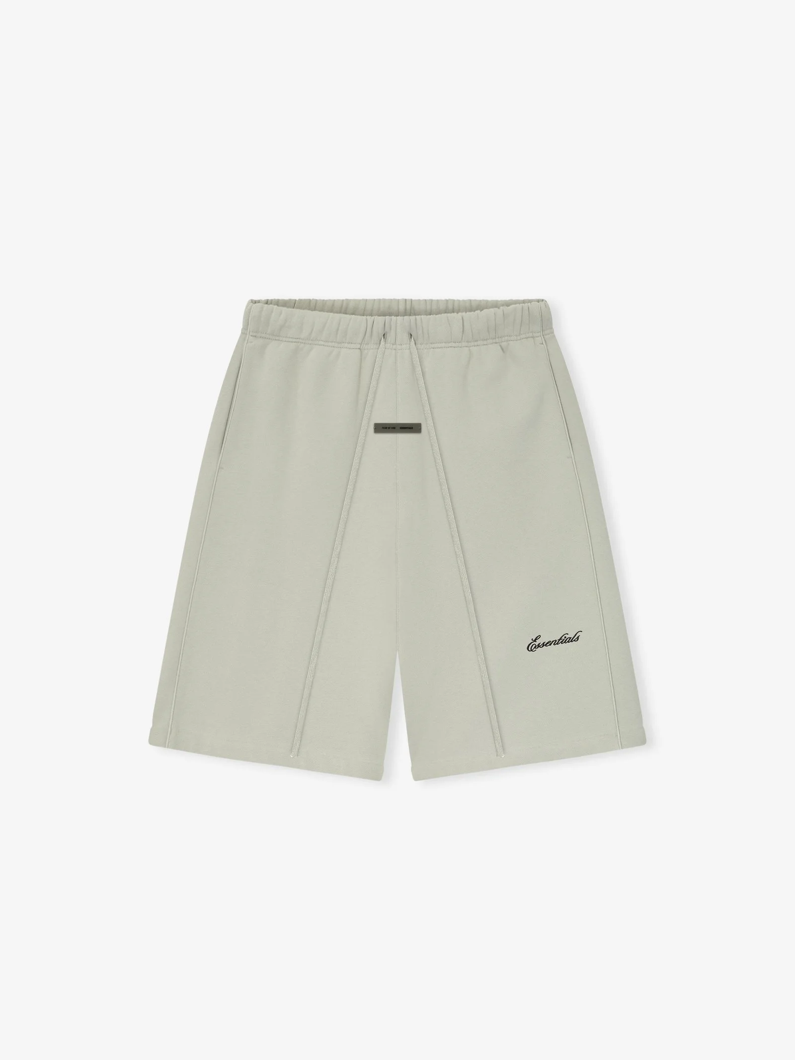 Relaxed Fleece Sweatshort With Piping