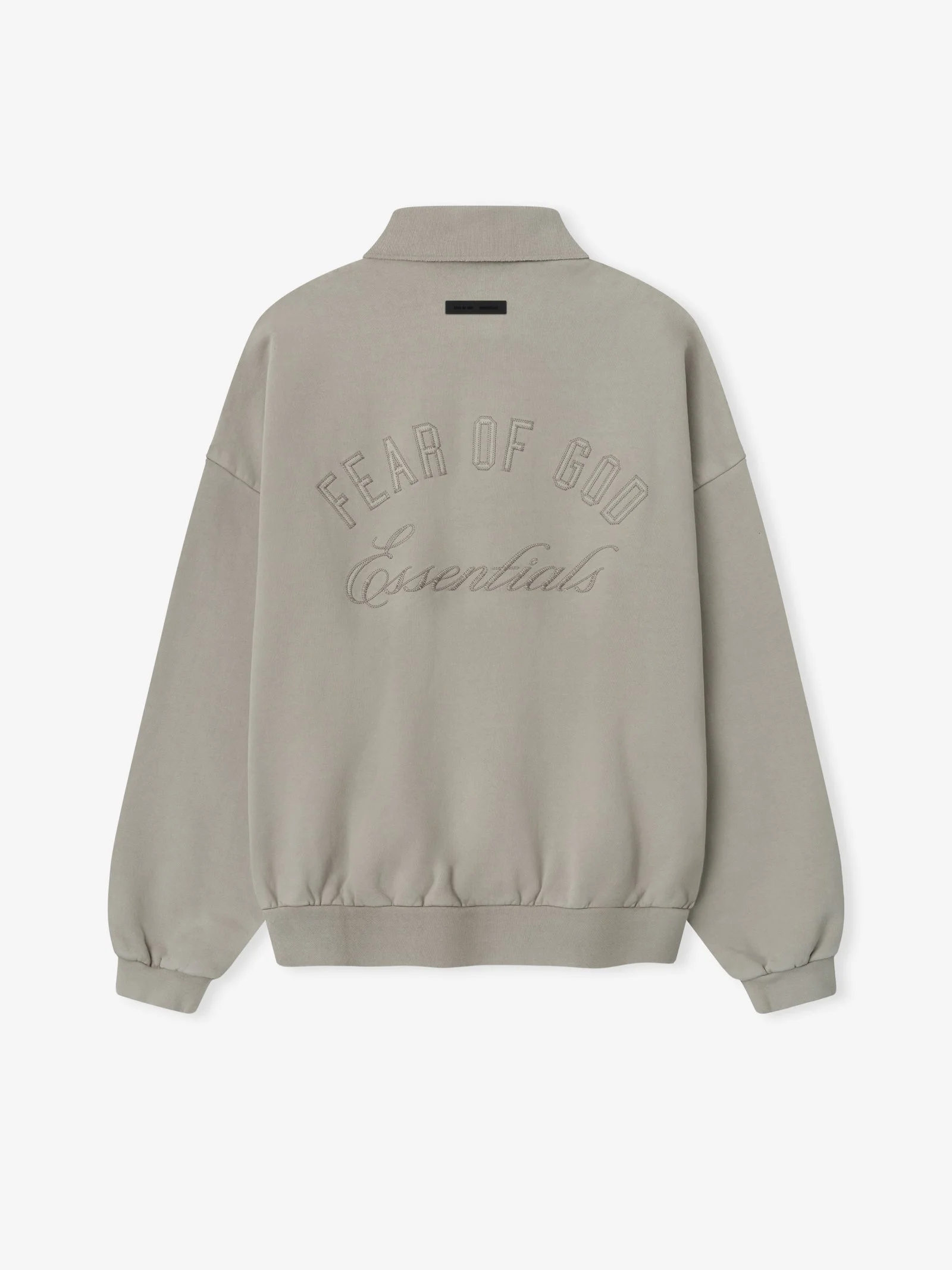 Embroidered Classic Polo Sweatshirt