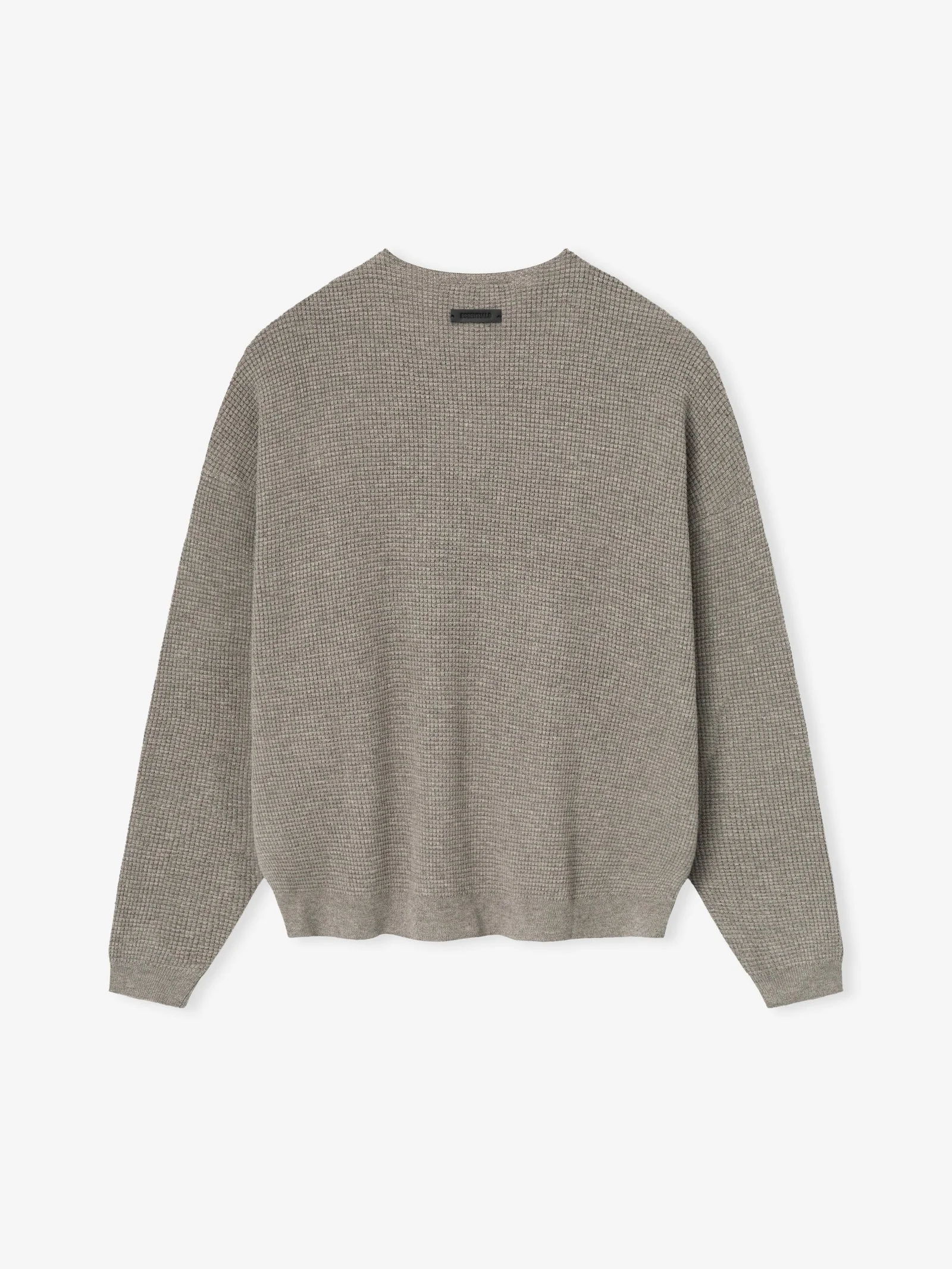 Waffle Crewneck Sweater