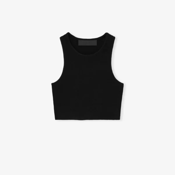 Womens Rib Knit Sport Tank