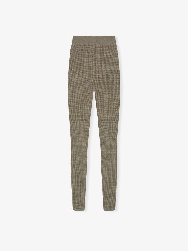 Womens Waffle Leggings