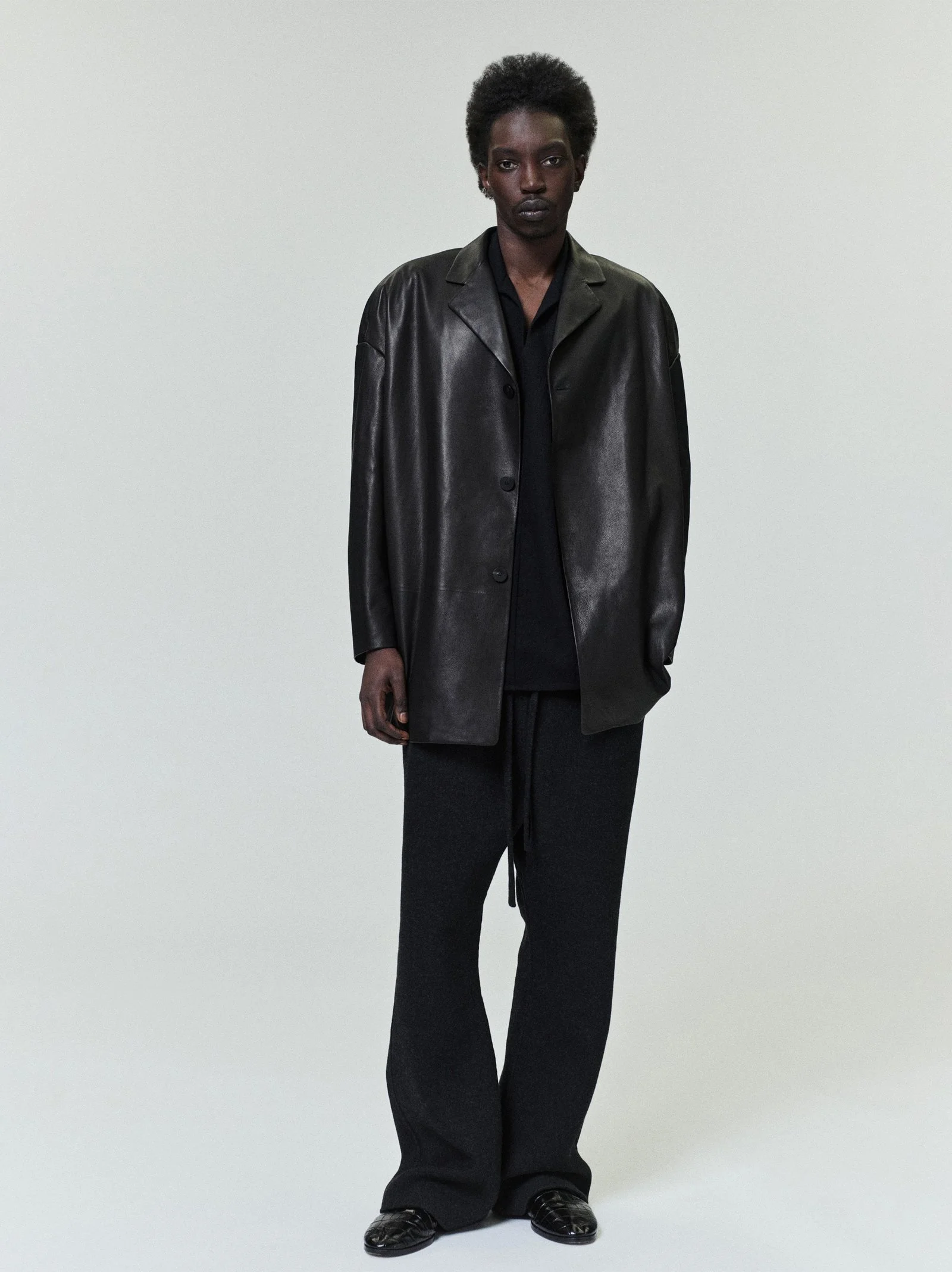 Wool Cashmere Drawstring 70’s Pant