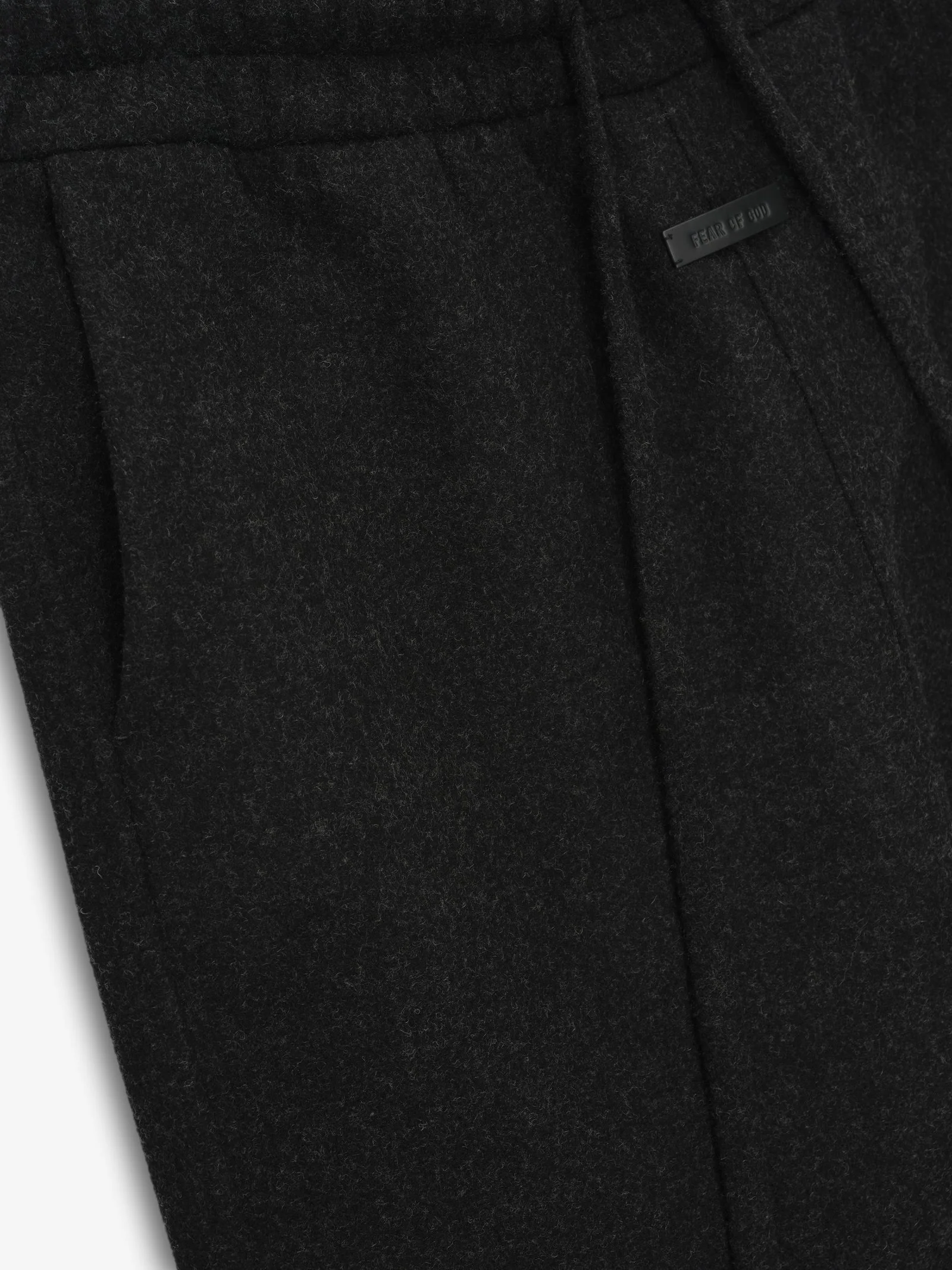 Wool Cashmere Drawstring 70’s Pant