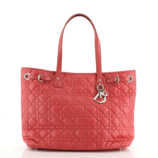 Panarea Tote Cannage Quilt Canvas Medium