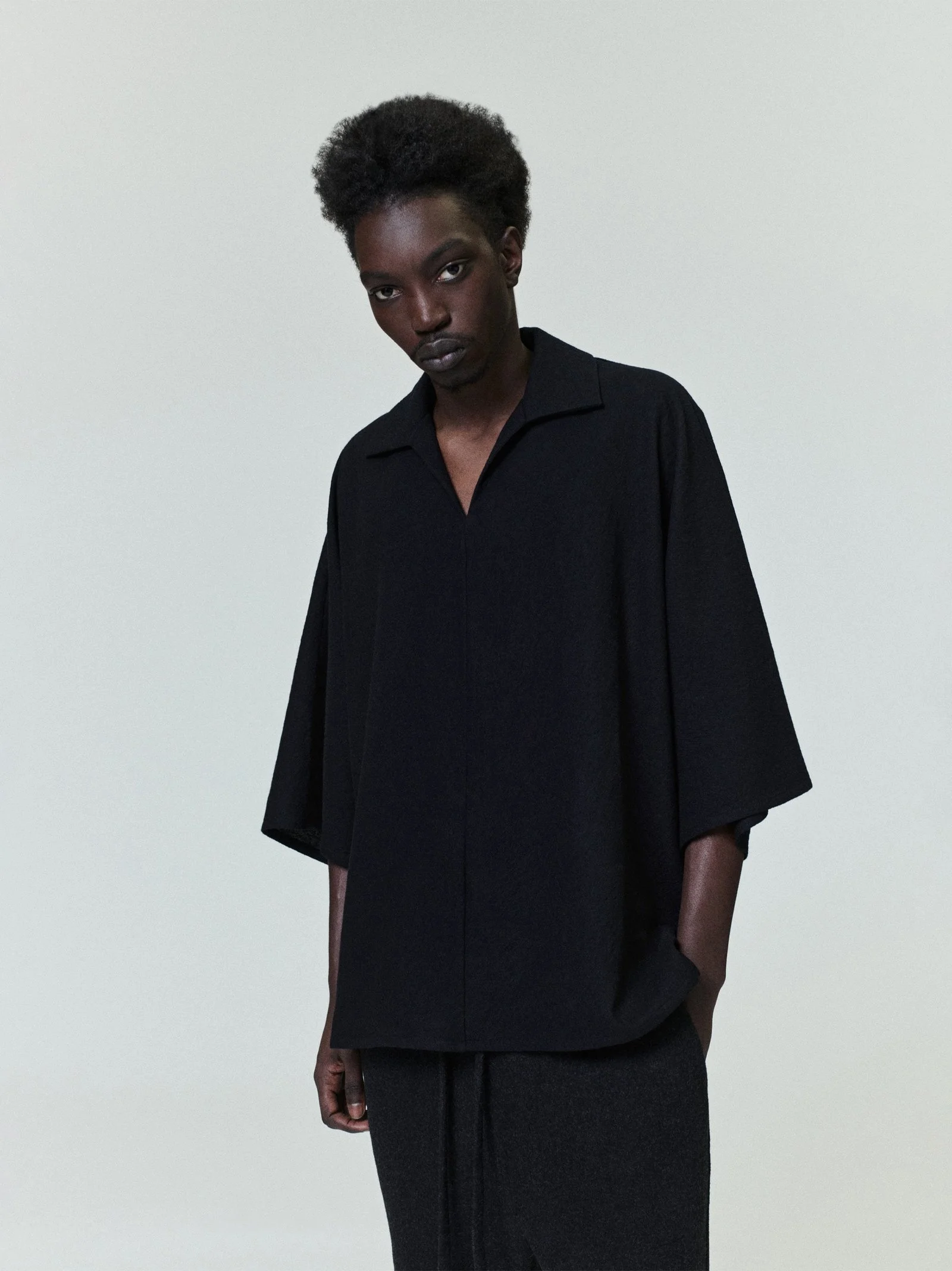 Virgin Wool Polo Shirt