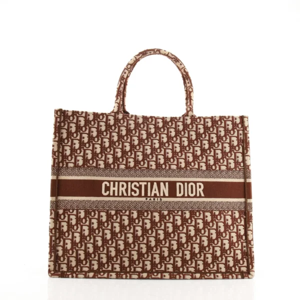 Book Tote Oblique Canvas