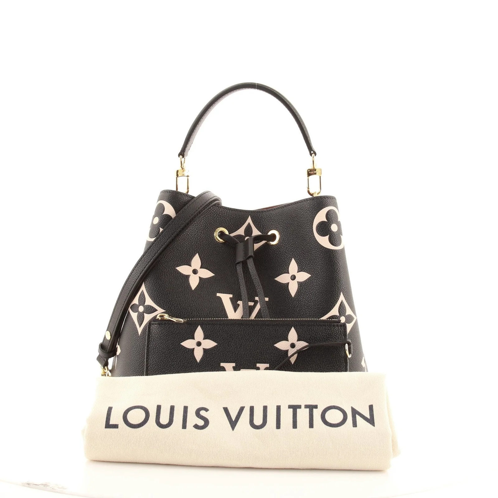 NeoNoe Handbag Bicolor Monogram Empreinte Giant MM