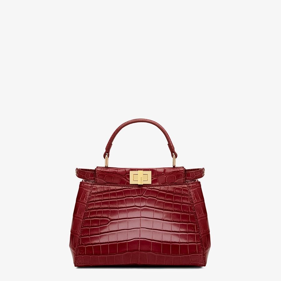 Fendi Mini Crocodile Bag - Image 5