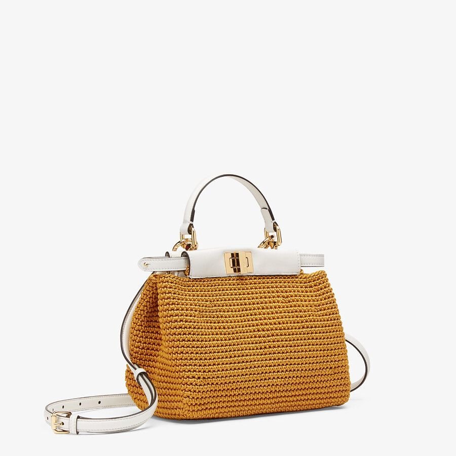 Fendi Mini Cotton Crochet Bag - Image 2