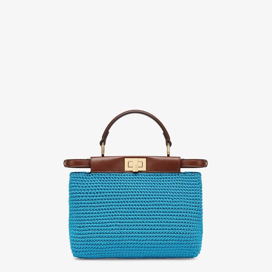 Fendi Mini Cotton Crochet Bag - Image 6