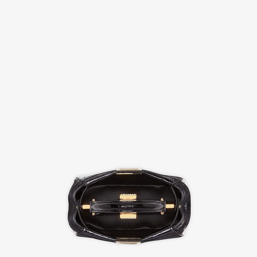 Fendi Mini-bag in Black Crocodile - Image 4