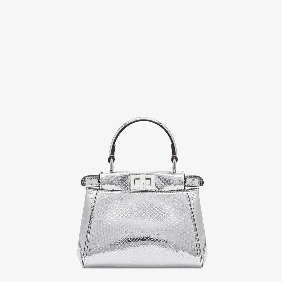 Fendi Silver Python Mini-bag - Image 2