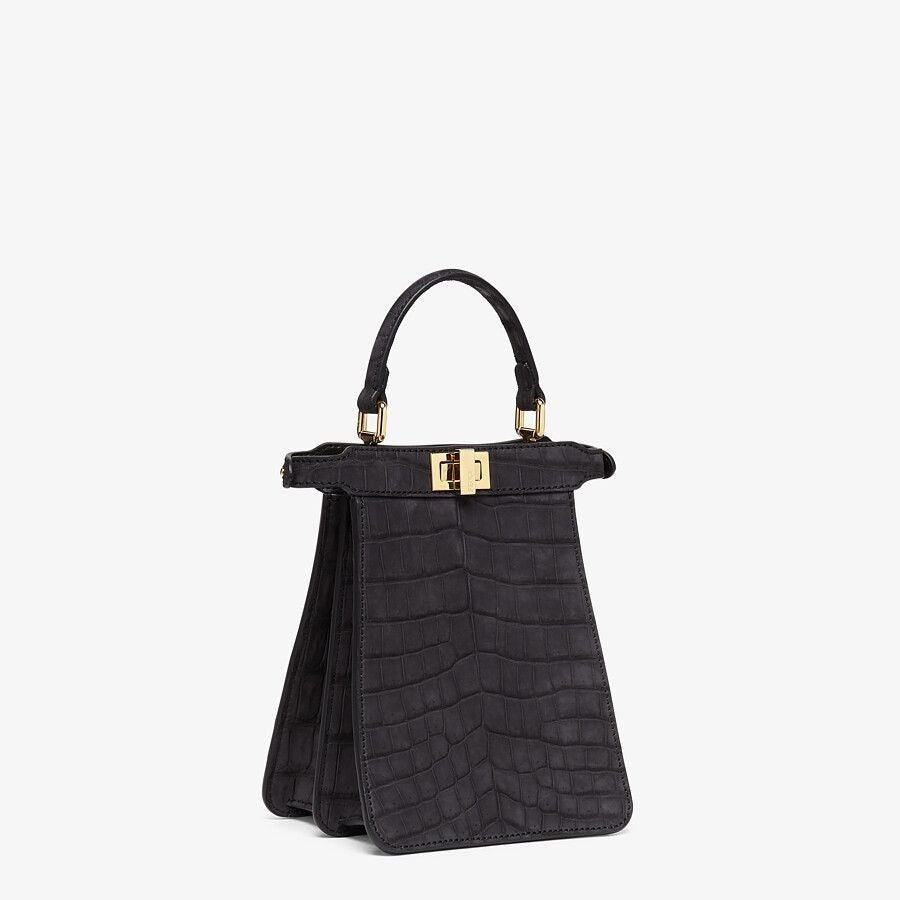 Fendi Vertical Small Crocodile Bag - Image 2