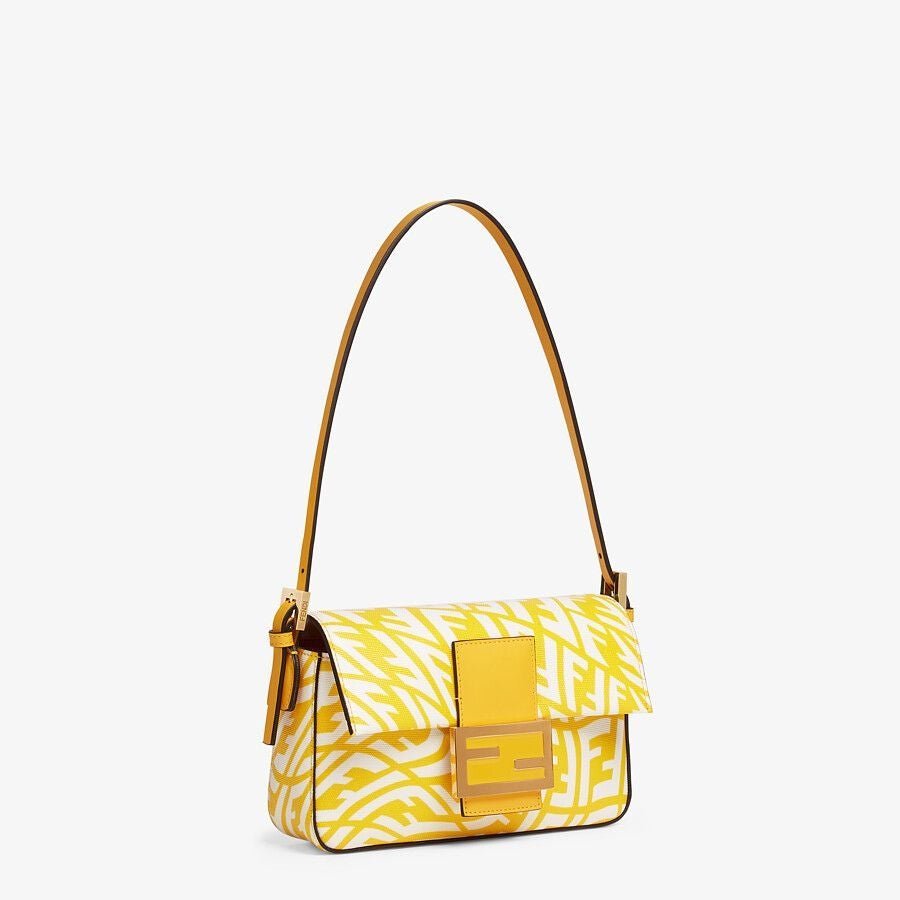 Fendi Mini Glazed Canvas Bag - Image 2