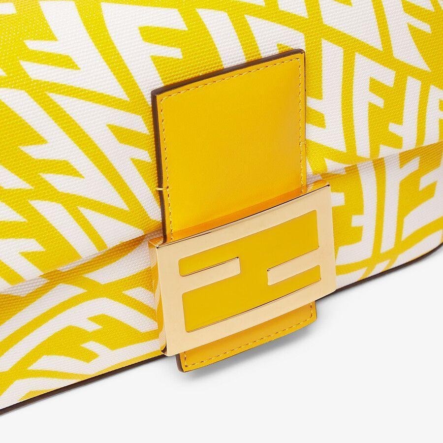 Fendi Mini Glazed Canvas Bag - Image 4