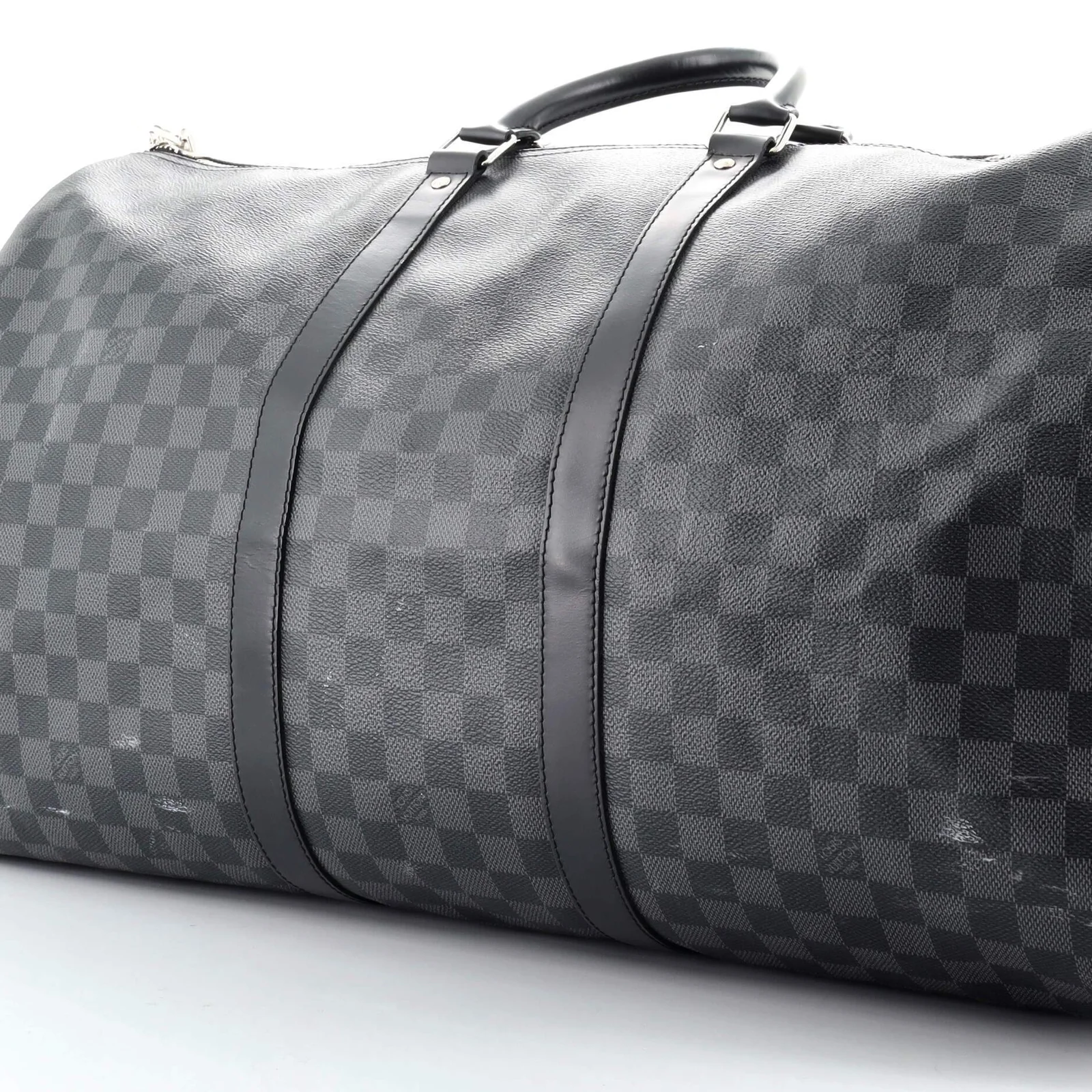 Keepall Bandouliere Bag Damier Graphite 55