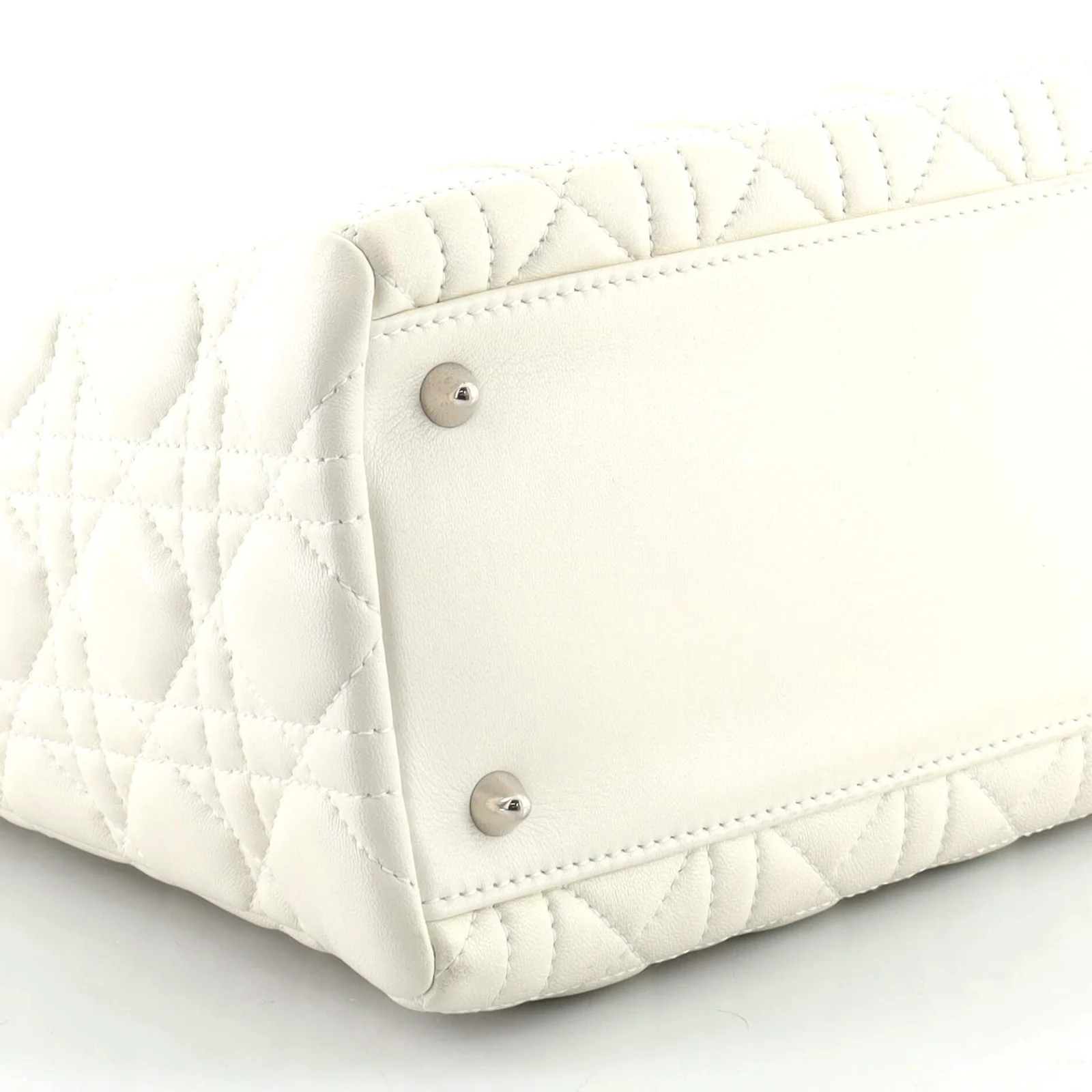 Lady Dior Bag Cannage Quilt Lambskin Medium