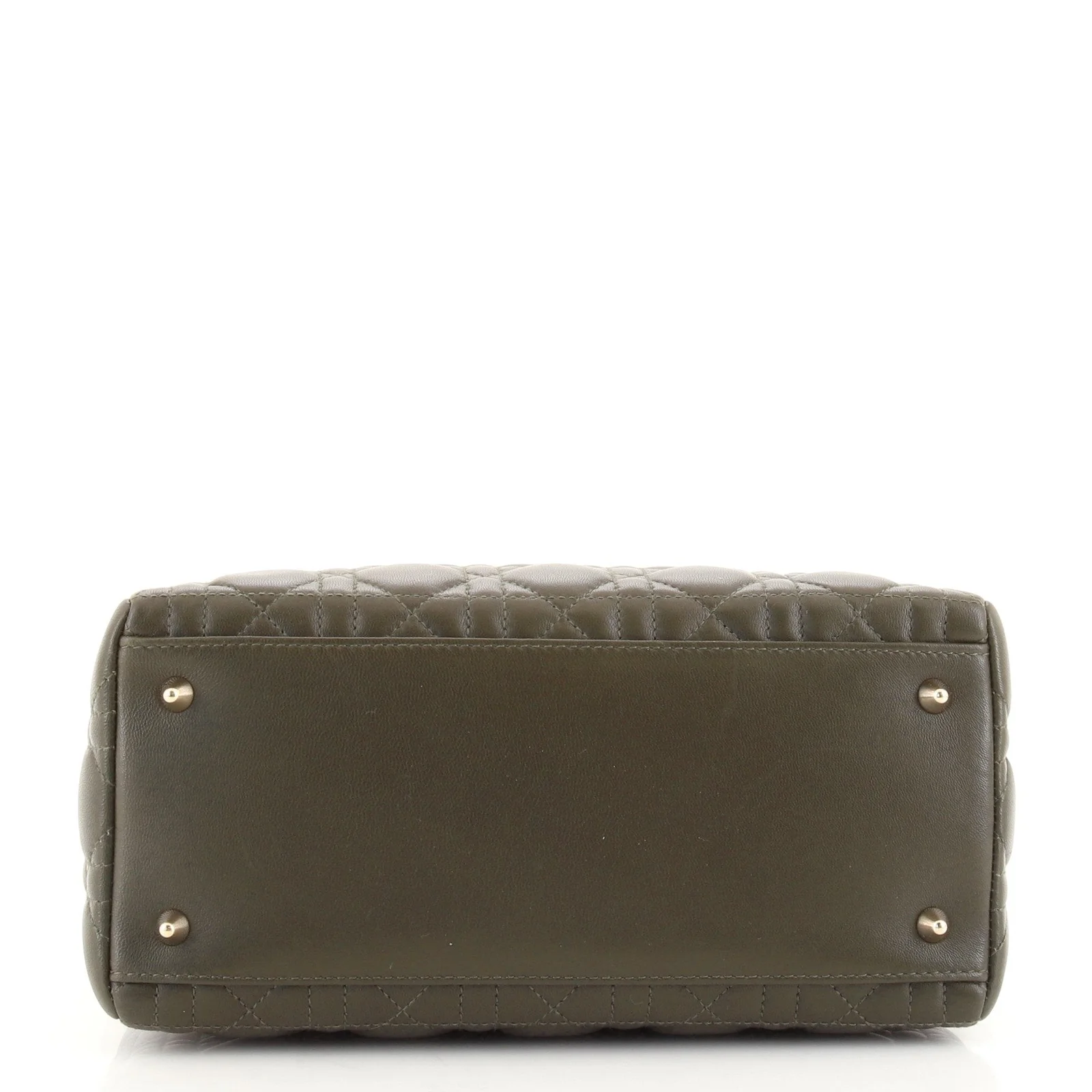 Lady Dior Bag Cannage Quilt Lambskin Medium