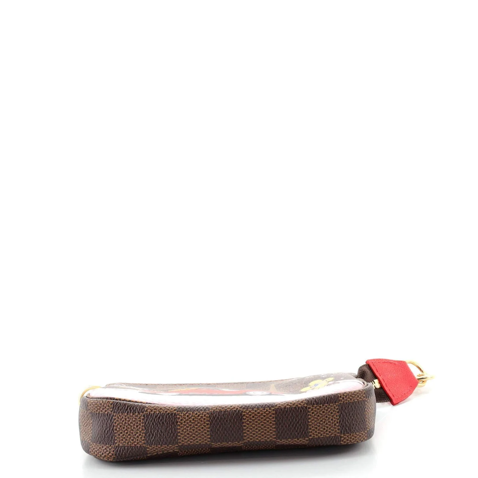 LV Mini Pochette Accessoires Limited Edition Vivienne Xmas Monogram Canvas