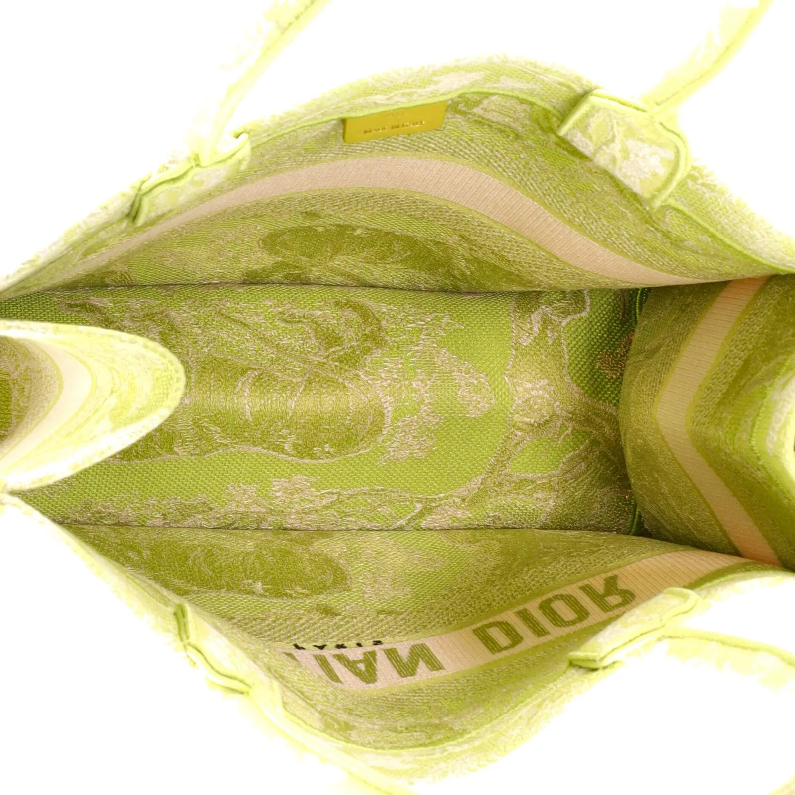 Book Tote Embroidered Canvas Small