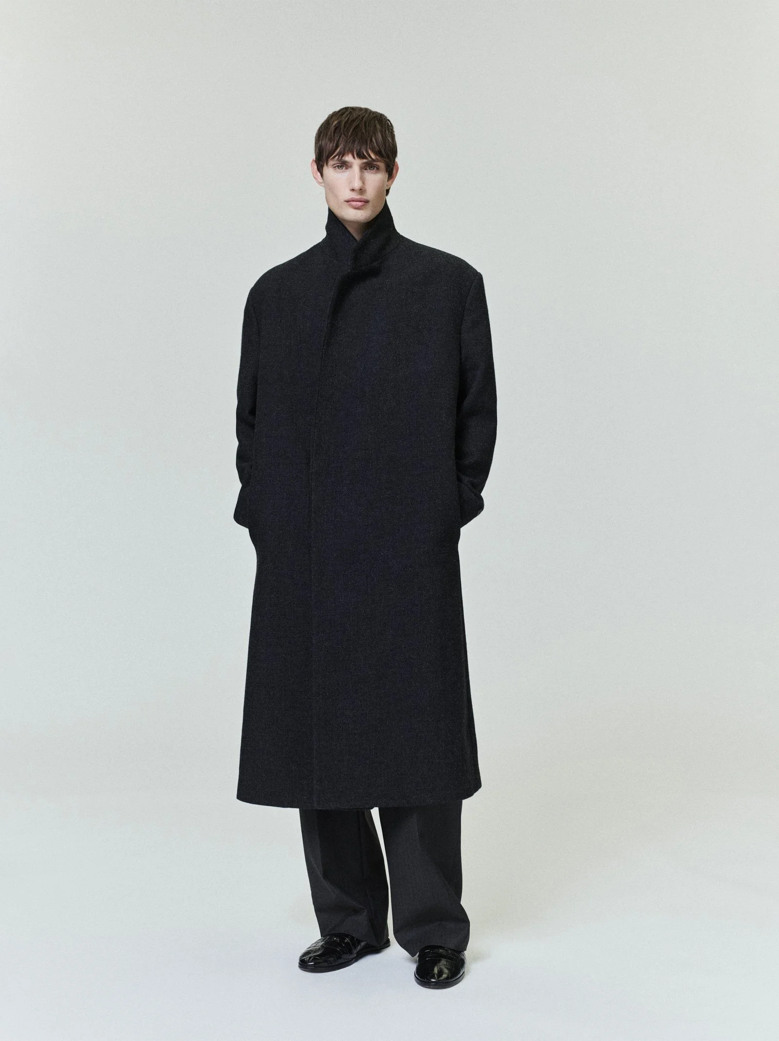 Shetland Wool Classic Overcoat