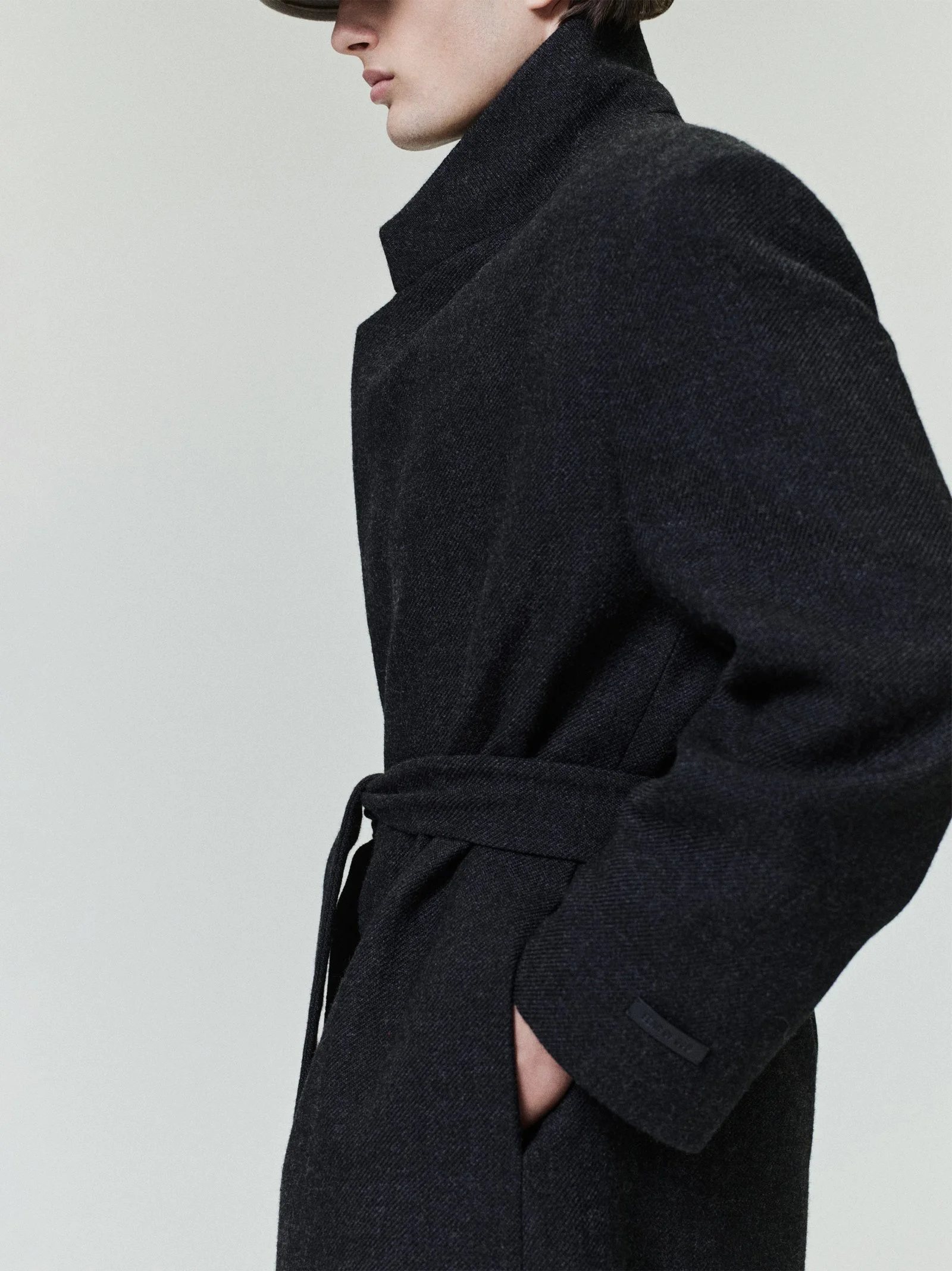 Shetland Wool Classic Overcoat