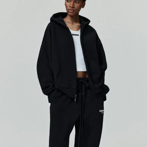 Classic Full Zip-Up Hoodie