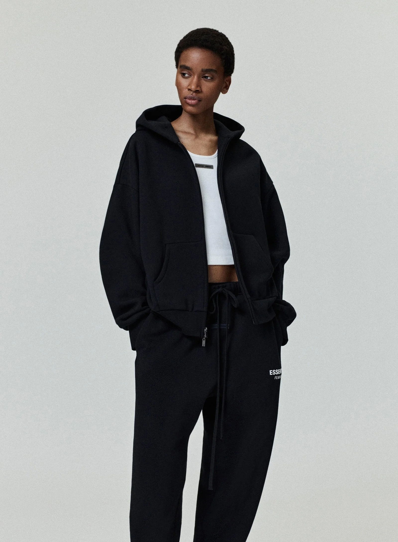 Classic Full Zip-Up Hoodie