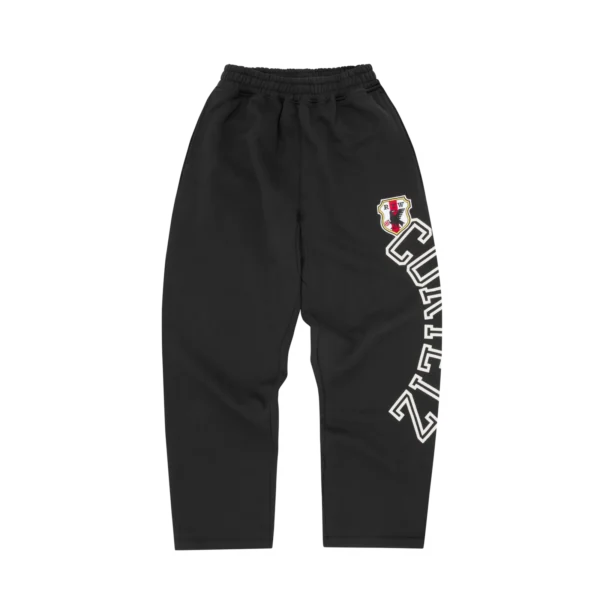 ARCH SHIELD OPEN HEM SWEATPANT [BLACK]