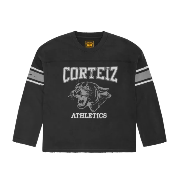 ATHLETICS HEAVYWEIGHT LS TOP [BLACK]