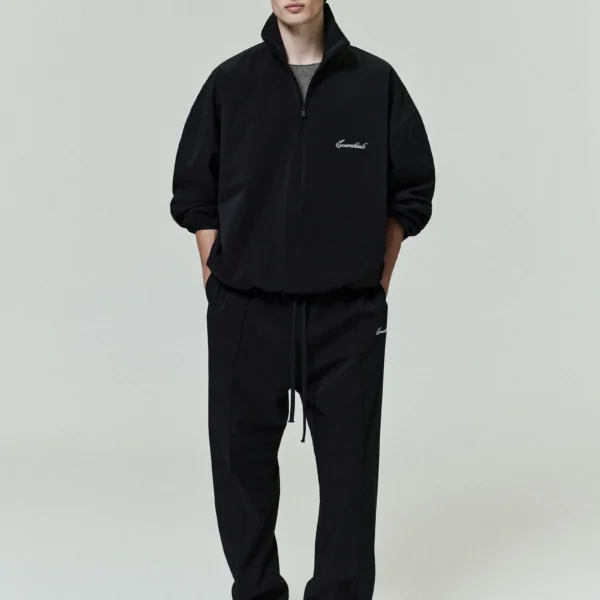 Sporty Nylon Half Zip