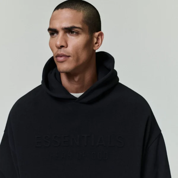 Embossed Classic Fleece Hoodie