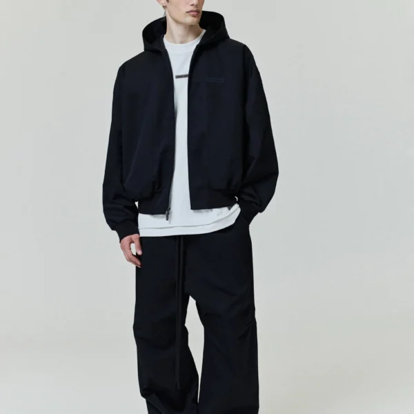 Twill Hooded Bomber