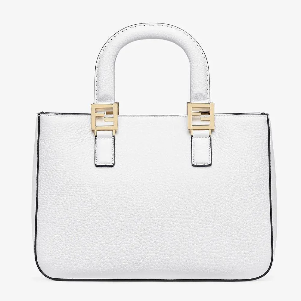 FF TOTE SMALL Cuoio Romano Leather Bag