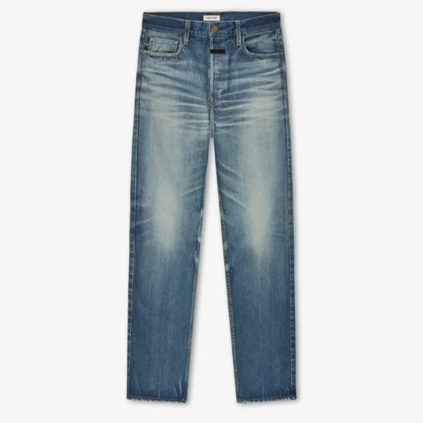 Straight 5 Pocket Jean