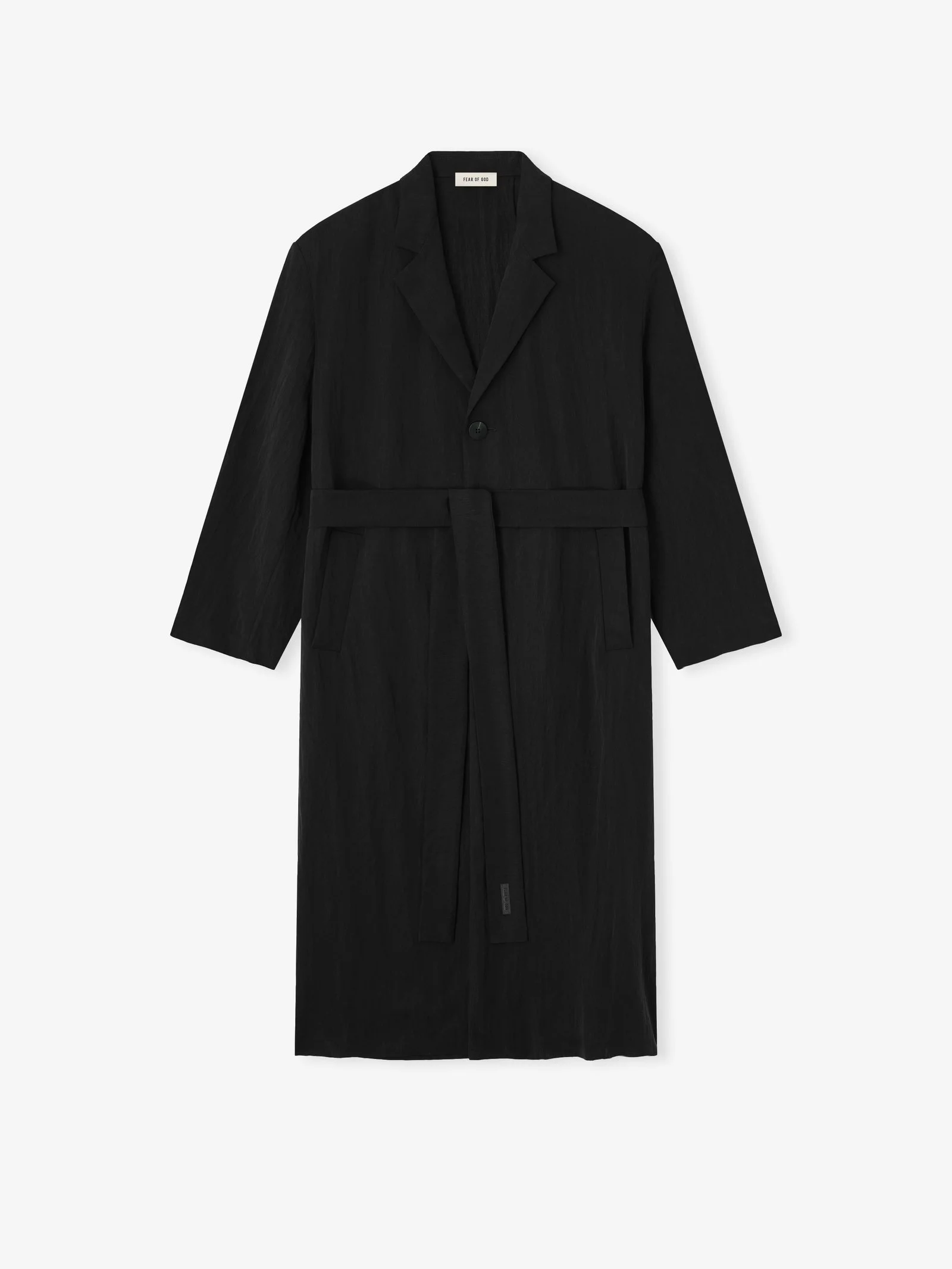Tencel Nylon Classic Unlined Overcoat