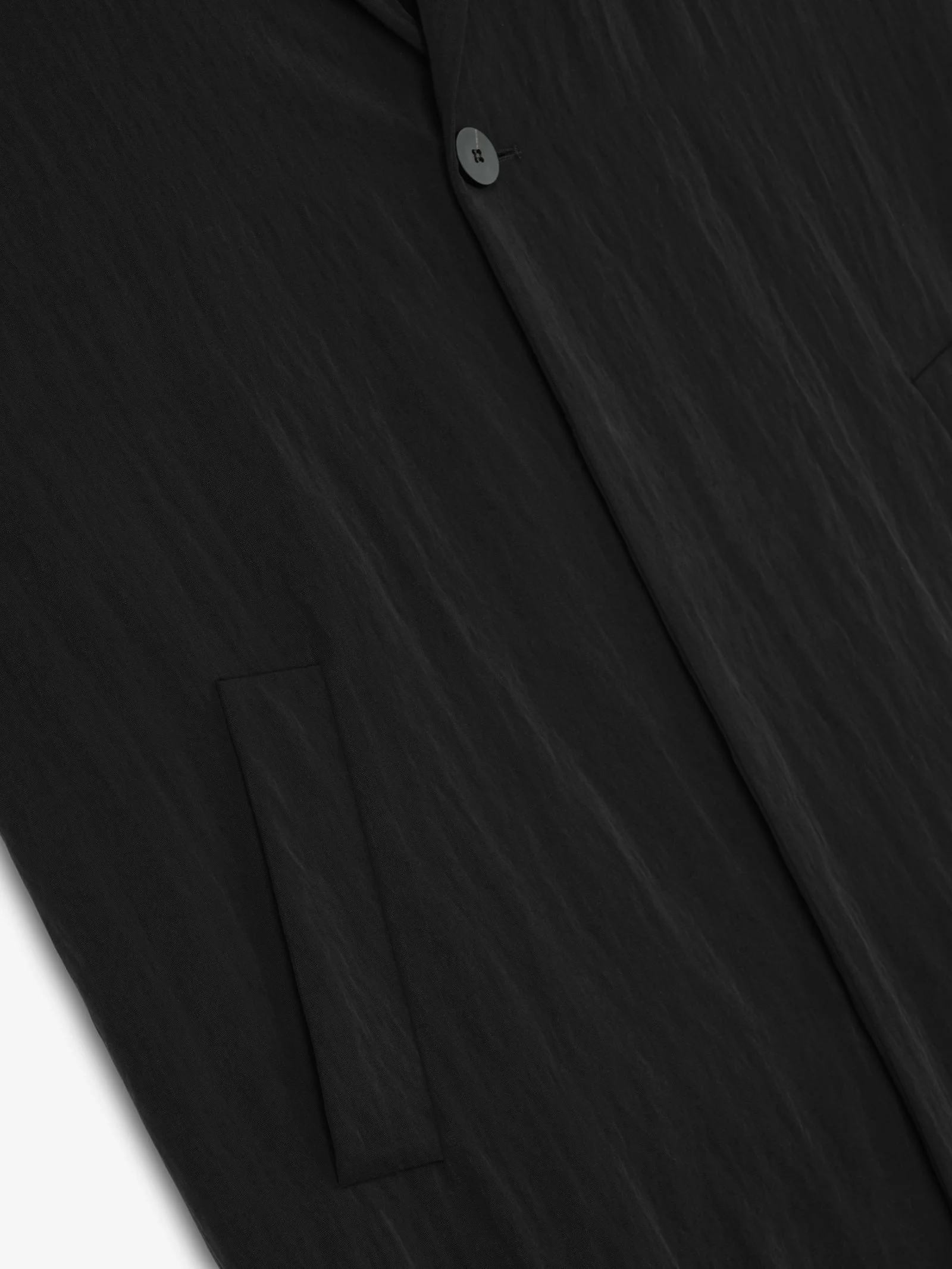 Tencel Nylon Classic Unlined Overcoat