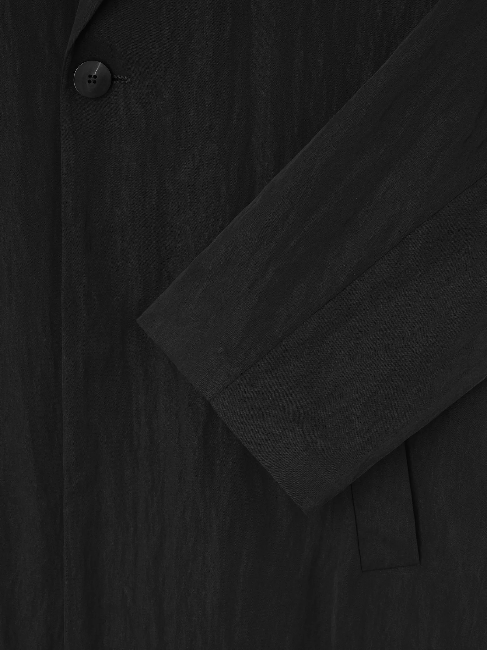 Tencel Nylon Classic Unlined Overcoat