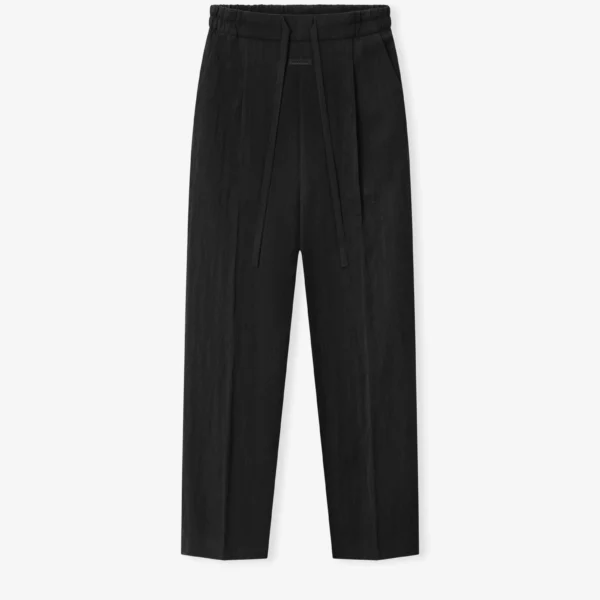 Tencel Nylon Drawstring Straight Pant