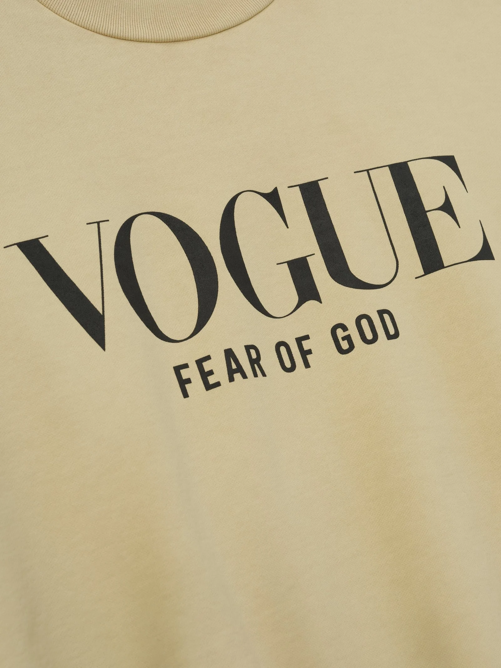 Vogue Fear of God Neighborhood Crewneck