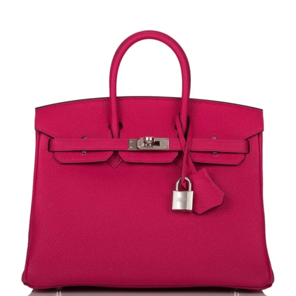 Hermes Birkin 25 Rose Mexico Togo Palladium Hardware
